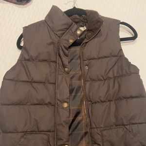 H & M brown pufff Vest